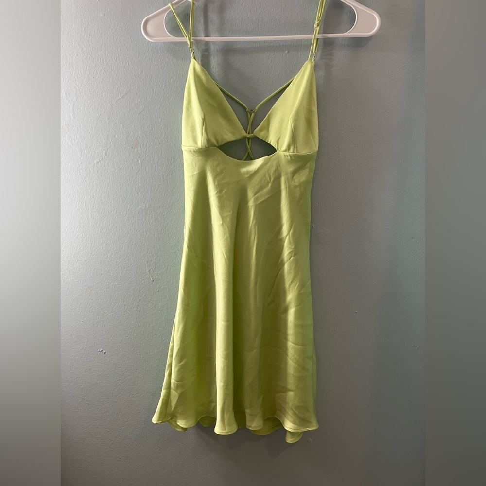 Zara satin dress